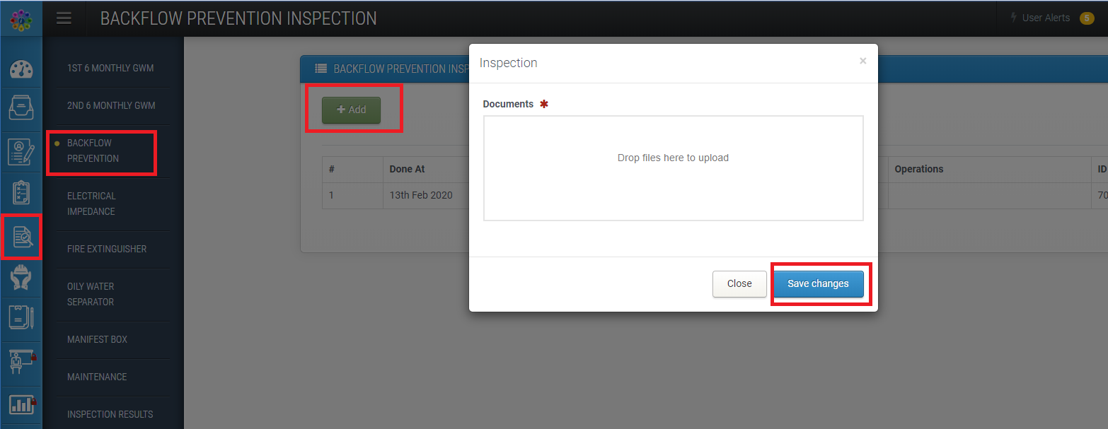 backflow perevention on MyServo